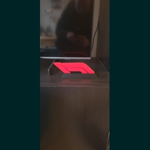 Het Formule 1 logo standaard