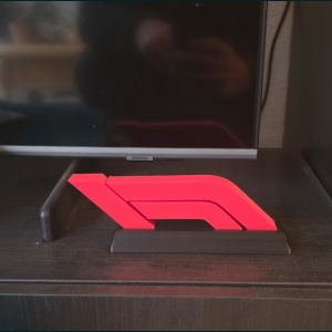 Het Formule 1 logo standaard