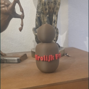 Decoratief 3D geprint paas konijntje