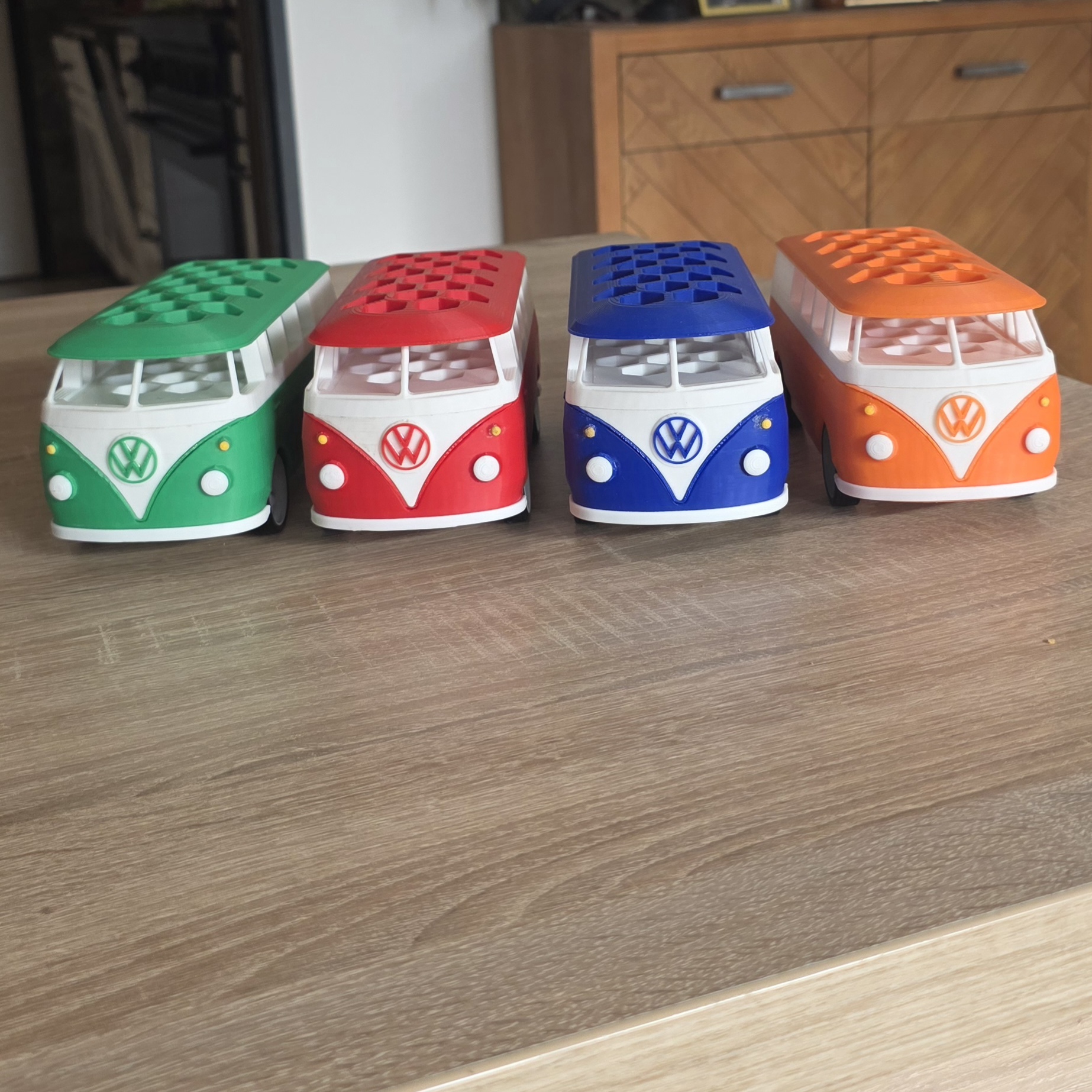Pennenhouder van de iconische VW T1 bus