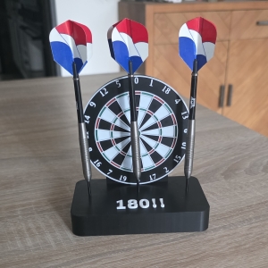 Dartpijlhouder 180!! geschikt voor 3 pijlen